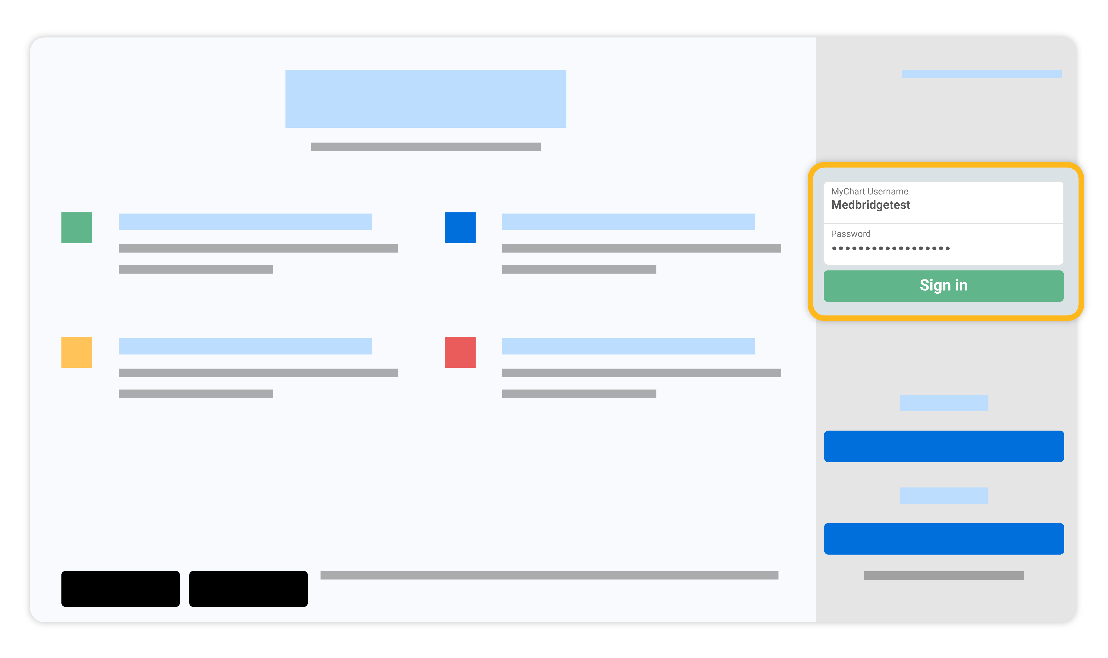 How will my patient access their Medbridge program with their MyChart ...