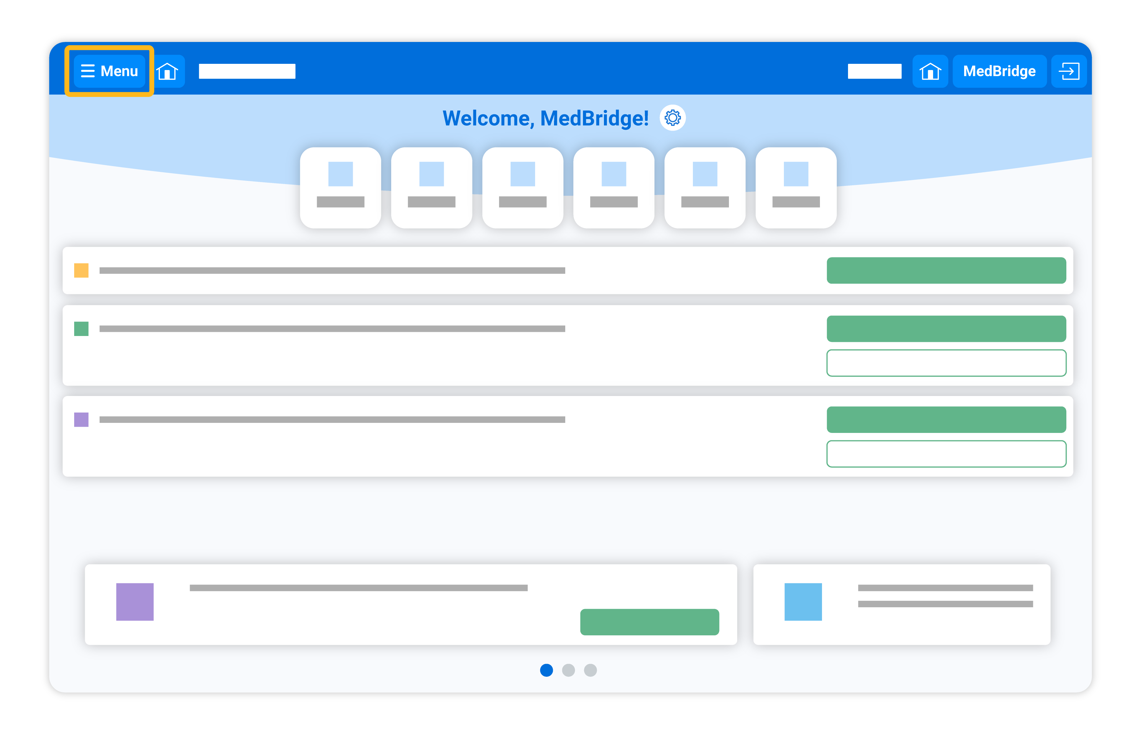 How will my patient access their Medbridge program with their MyChart ...