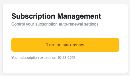 A screenshot of a subscription

AI-generated content may be incorrect.
